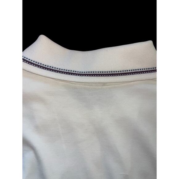 NWT Napa Valley 80s 90s Retro Collared Sweatshirt – Floral Paisley Embroidery - Picture 3 of 4